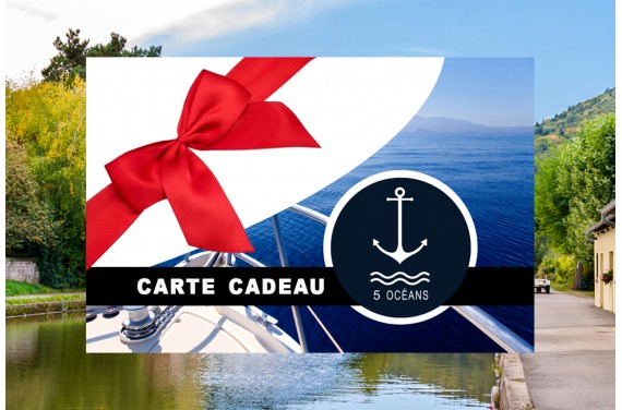 Carte cadeau permis fluvial 350€