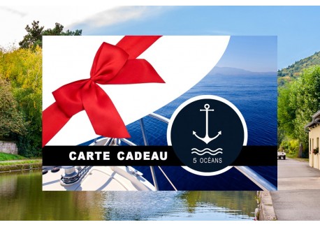 Carte cadeau permis fluvial 350€