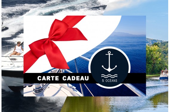 Carte cadeau cotier+fluvial 400€